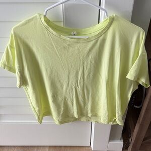 Lululemon Lime Green Women's Top